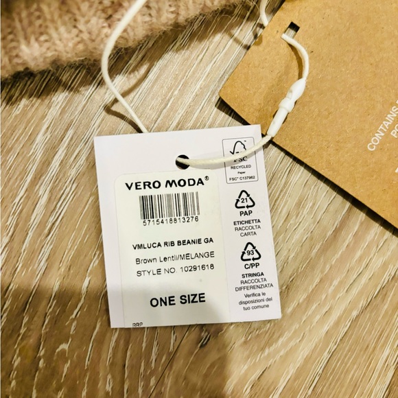 🆕 Vero Moda Matching Toque & Scarf - Picture 10 of 10